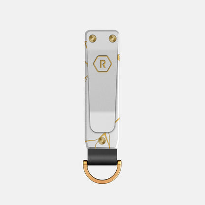 Ridge KeyCase - Kintsugi - White