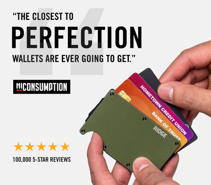 Ridge Wallet - Matte Black